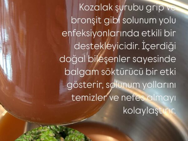 Kozalak Şurubu (Nöbet Şekerli)