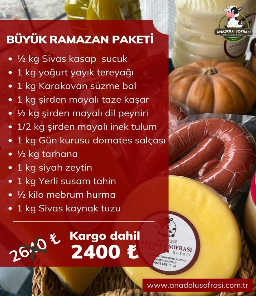 büyük ramazan paketi