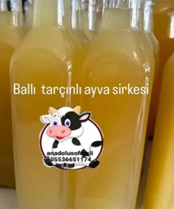 Balla Fermente Tarçınlı Organik Ayva Sirkesi